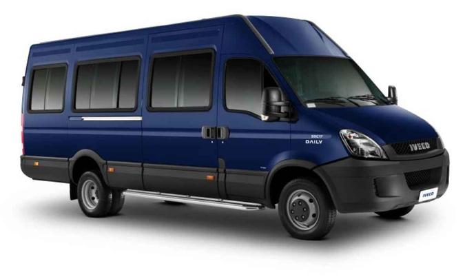 Iveco Daily MinibusIveco/Divulgação Iveco Daily MinibusIveco/Divulgação