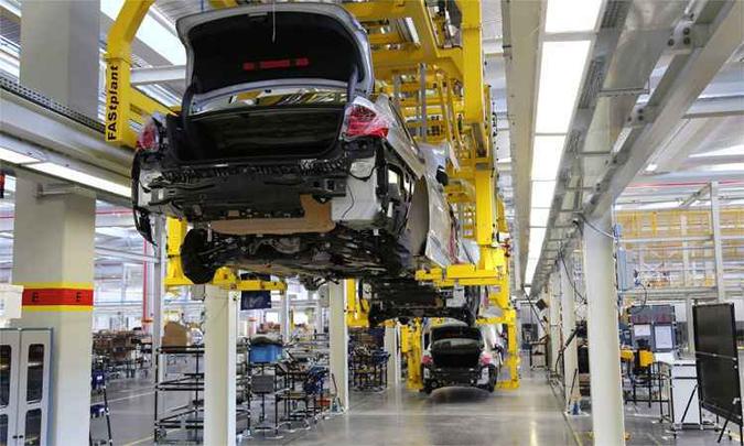 Soldagem e pintura começam a funcionar na fábrica da BMW este ano(foto: BMW / Divulgação) Soldagem e pintura começam a funcionar na fábrica da BMW este ano(foto: BMW / Divulgação)