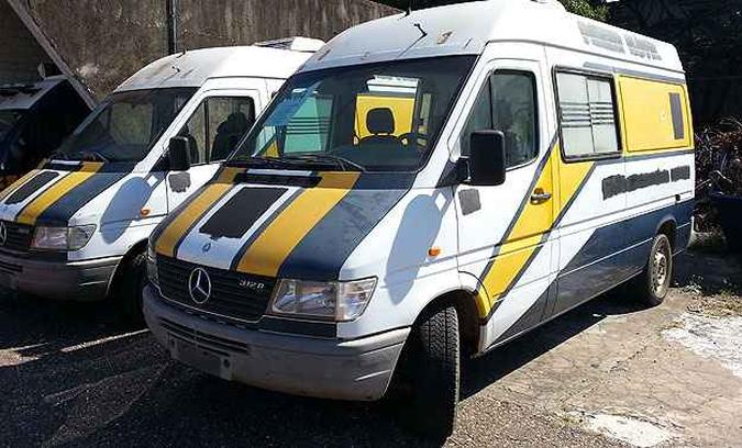Mercedes-Benz Sprinter tem lance mínimo de R$ 3.500(foto: Thiago Ventura/EM/D.A Press) Mercedes-Benz Sprinter tem lance mínimo de R$ 3.500(foto: Thiago Ventura/EM/D.A Press)