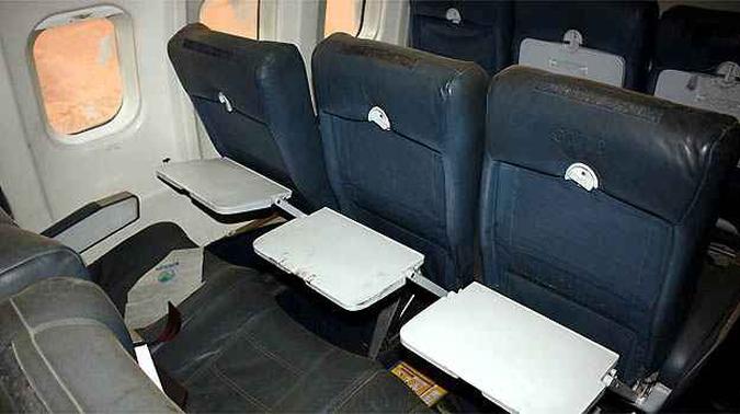 Poltronas em couro foram preservadas(foto: Skyliner-aviation.de/Divulgação) Poltronas em couro foram preservadas(foto: Skyliner-aviation.de/Divulgação)