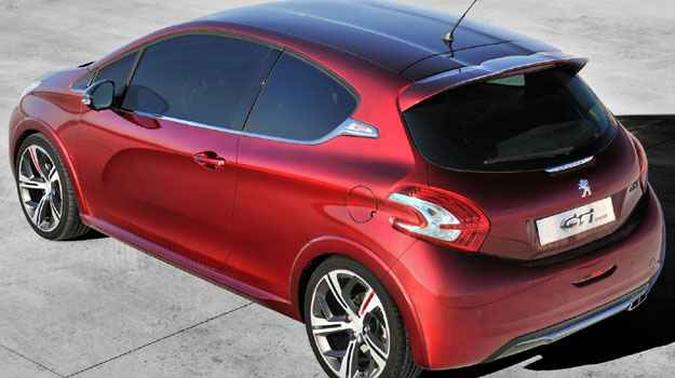 Esportividade e classe no conceito 208 GTi(foto: Divulga��o)