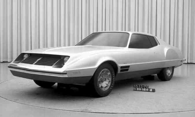 1971: estudo em nada lembra o Mustang(foto: Ford/Divulgao)