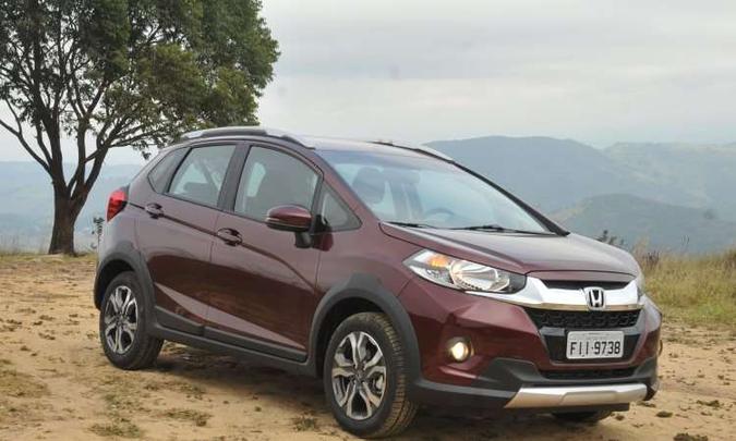 Honda WR-V é um Fit com suspensões elevadas(foto: Jair Amaral/EM/D.A Press) Honda WR-V é um Fit com suspensões elevadas(foto: Jair Amaral/EM/D.A Press)