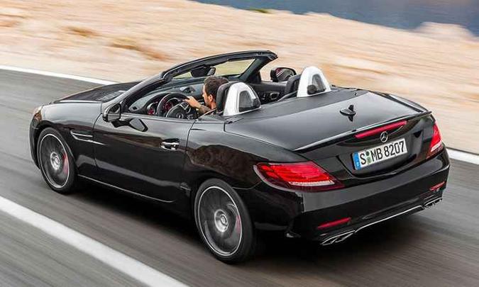 Mercedes-Benz SLC 43 AMG(foto: Mercedes-Benz/Divulgação) Mercedes-Benz SLC 43 AMG(foto: Mercedes-Benz/Divulgação)