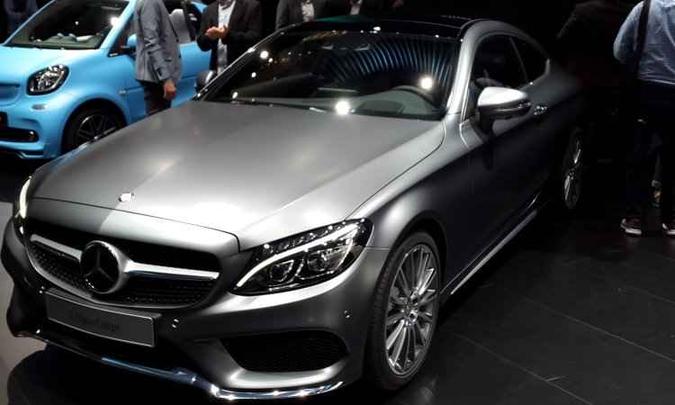 Mercedes-Benz Classe C Coupe(foto: Pedro Cerqueira/EM/D.A Press) Mercedes-Benz Classe C Coupe(foto: Pedro Cerqueira/EM/D.A Press)