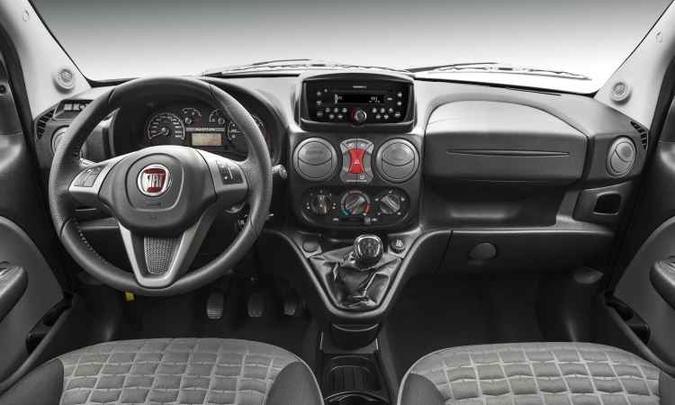 Interior do Fiat Doblò Adventure(foto: Fiat/Divulgação) Interior do Fiat Doblò Adventure(foto: Fiat/Divulgação)